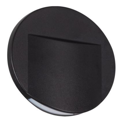 LED svjetiljka za stepenište ERINUS LED/0,8W/12V 3000K crna