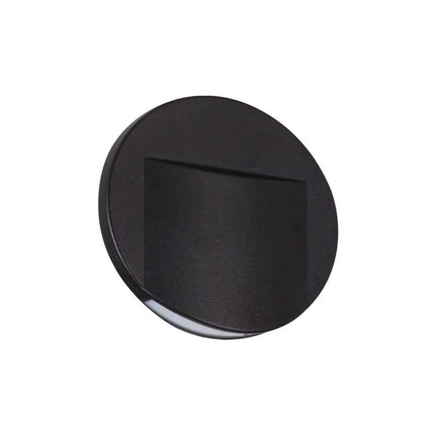 LED svjetiljka za stepenište ERINUS LED/0,8W/12V 3000K crna