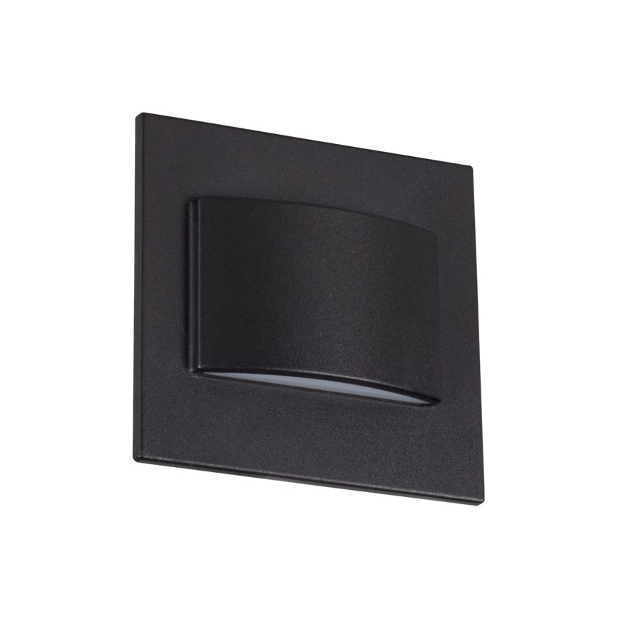 LED svjetlo za stepenice ERINUS LED/1,5W/12V 4000K crna