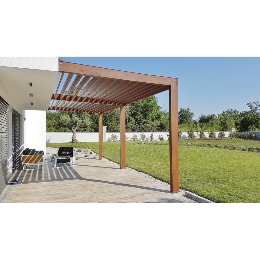 Kanlux 33361 - Vanjska reflektorska svjetiljka AQILO 1xGU10/7W/230V IP65 crna