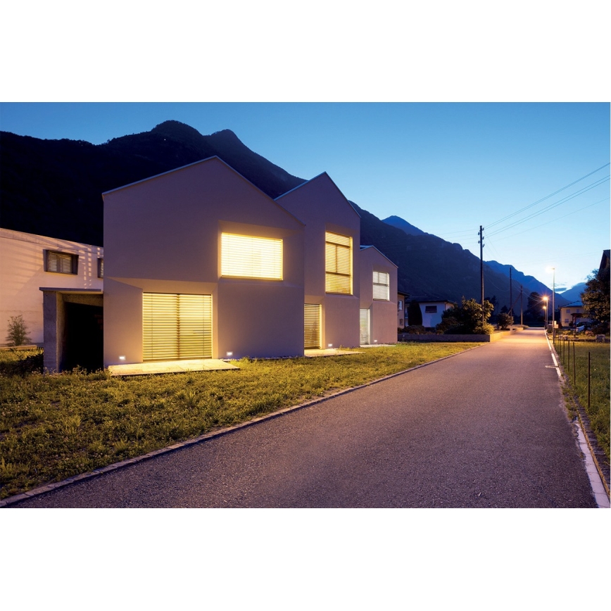 LED Ugradbena svjetiljka GLASI LED/3W/230V 3000K IP44 bijela