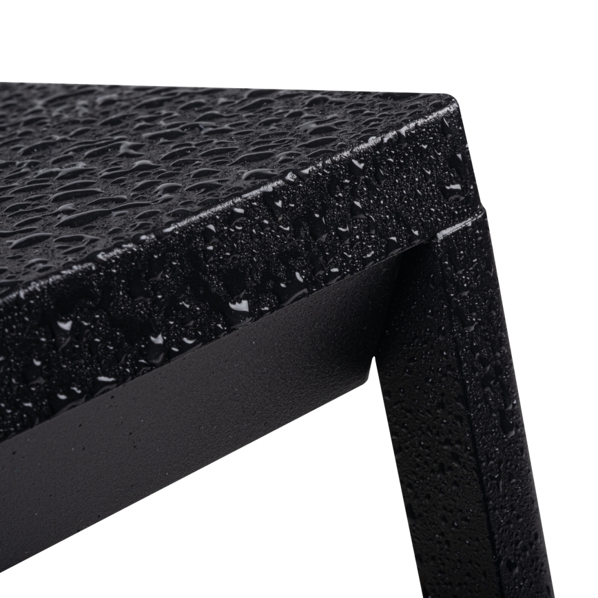 Vanjsko zidno svjetlo VIMO 1xE27/15W/230V IP44 crno