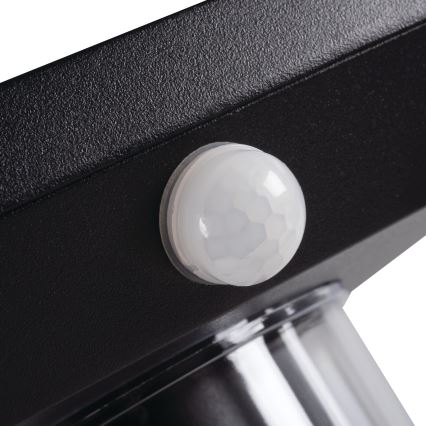 Vanjska zidna svjetiljka sa senzorom VIMO 1xE27/15W/230V IP44