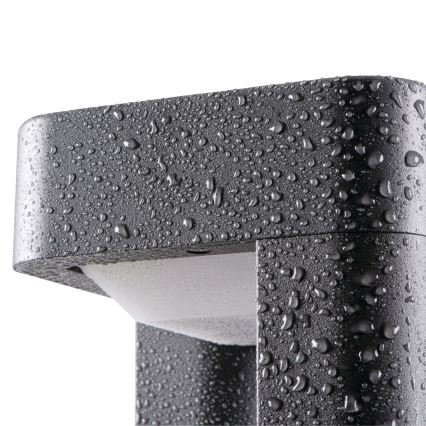 Vanjska zidna svjetiljka PEVO 1xGX53/11W/230V IP44 antracitna