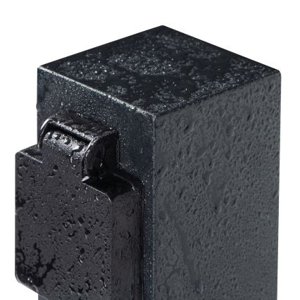 Vanjski stup s utičnicama NASTO 2Z Typ E 230V IP44 antracit