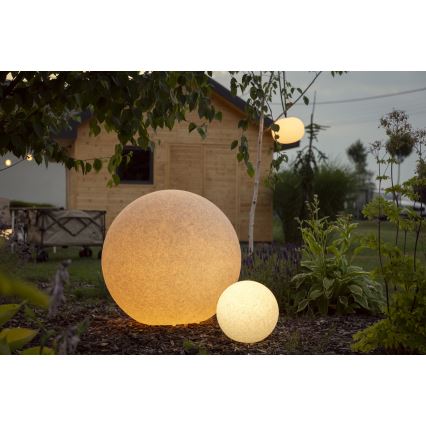Vanjska lampa STONO 1xE27/15W/230V Ø 31,5 cm IP65