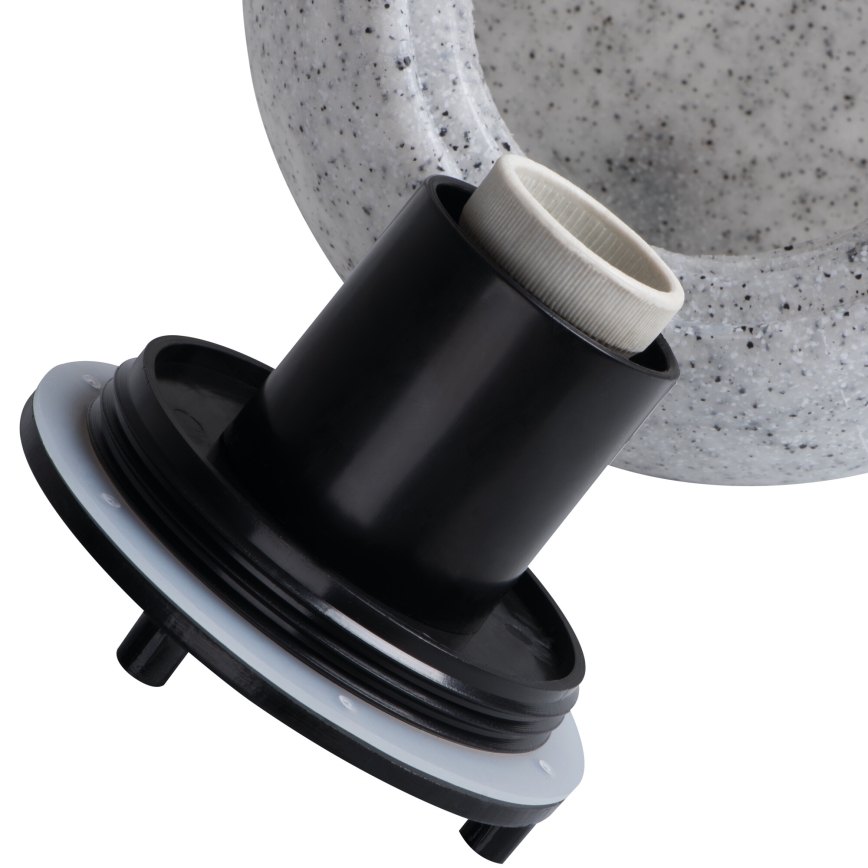 Vanjska lampa STONO 1xE27/15W/230V Ø 31,5 cm IP65
