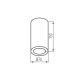 Reflektorska svjetiljka za kupaonicu AQILO 1xE14/10W/230V IP65 bijela