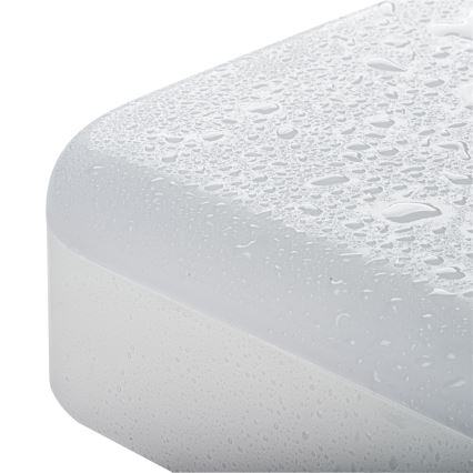 LED Radna stropna svjetiljka IPER LED/26W/230V IK10 IP65 uglast bijela