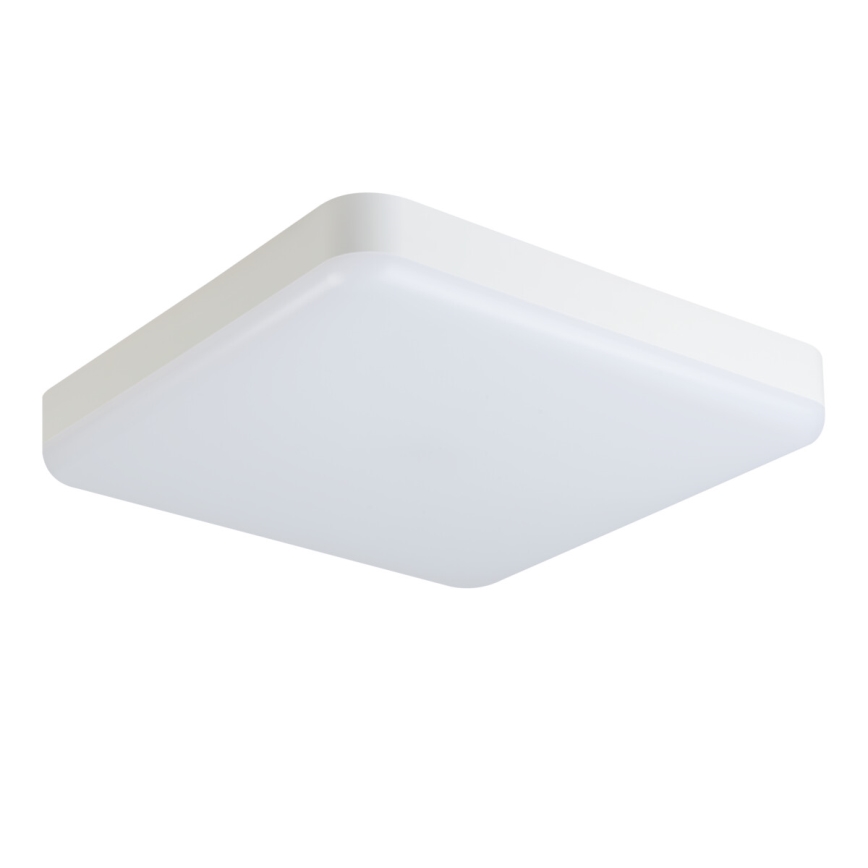 LED Radna stropna svjetiljka sa senzorom pokreta IPER LED/35W/230V IK10 IP65 uglast bijela