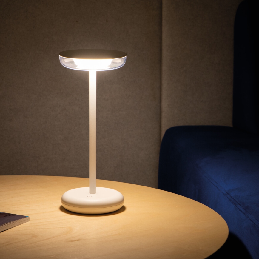 Kanlux 37310 - LED Prigušiva punjiva lampa FLUXY LED/1,7W/1800 mAh IP44 bijela