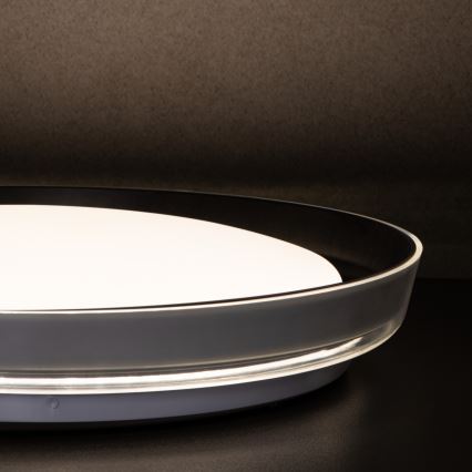 LED Stropna svjetiljka NIFU LED/17,8W/230V pr. 43 cm bijela/crna
