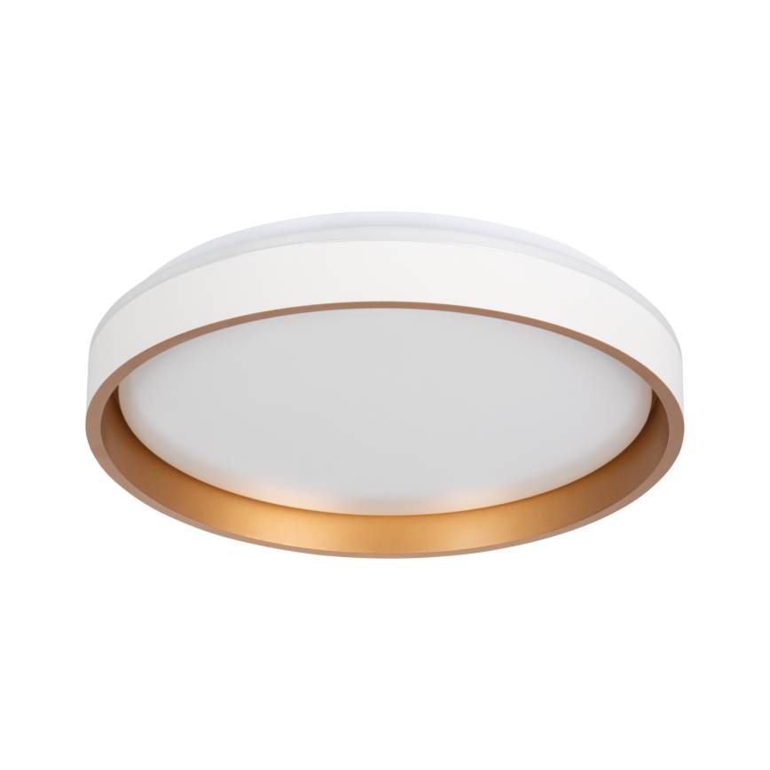 LED Stropna svjetiljka SOLN LED/17,5W/230V pr. 38 cm bijela/zlatna