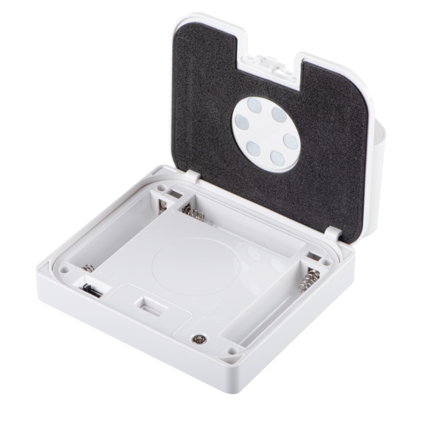 Ugradna LED svjetiljka sa senzorom pokreta i sumraka IRS LED/0,3W/3xAAA IP54 bijela