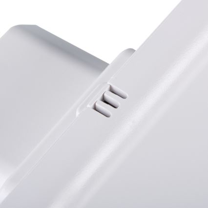 Kanlux 37394 - LED orijentacijsko svjetlo s sumrak senzorom za utičnicu ORISA LED/0,28W/230V bijela