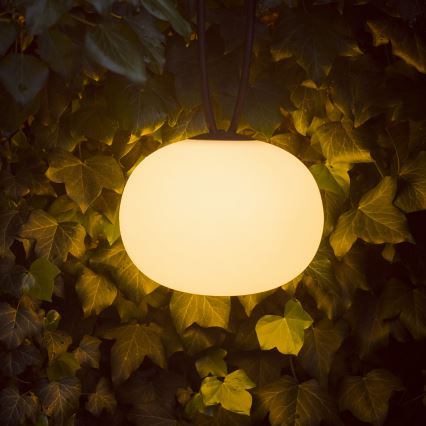 LED prenosna vanjska viseća svjetiljka s prigušivanjem STONO LED/1W/3000 mAh IP54