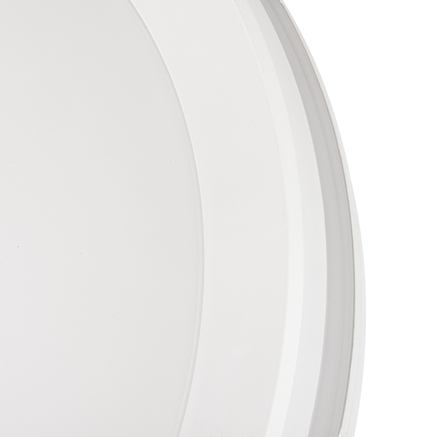 LED Vanjska stropna svjetiljka BENO ECO LED/20W/230V 3000/4000/6500K pr. 20 cm IP65 bijela