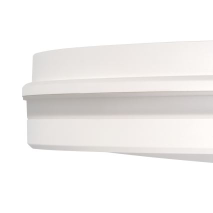 LED Vanjska stropna svjetiljka BENO ECO LED/20W/230V 3000/4000/6500K pr. 20 cm IP65 bijela