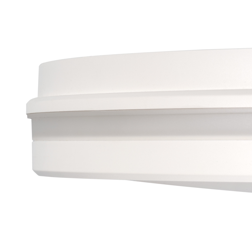 LED Vanjska stropna svjetiljka BENO ECO LED/20W/230V 3000/4000/6500K pr. 20 cm IP65 bijela