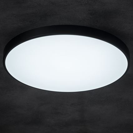LED Prigušiva stropna svjetiljka PLAFON LED/20W/230V 3000-6500K Wi-Fi crna