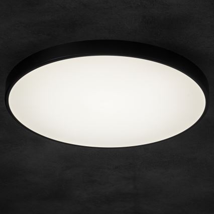 LED Prigušiva stropna svjetiljka PLAFON LED/20W/230V 3000-6500K Wi-Fi crna