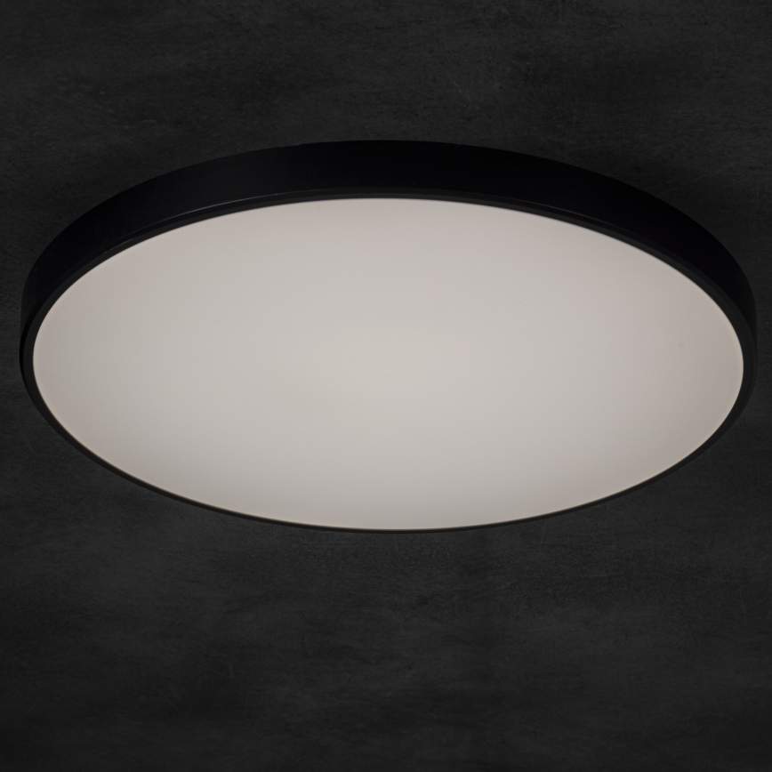 LED Prigušiva stropna svjetiljka PLAFON LED/20W/230V 3000-6500K Wi-Fi crna