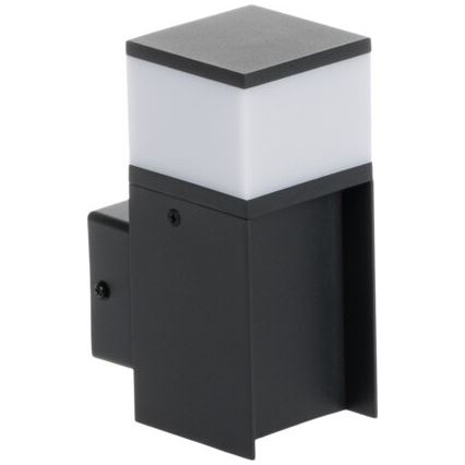 Vanjska zidna svjetiljka DASTEN 1xG9/11W/230V IP44 crna