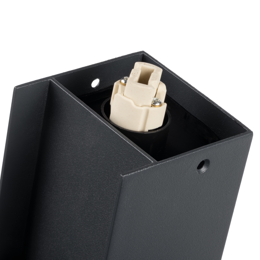 Vanjska lampa DASTEN 1xG9/11W/230V 50 cm IP44 crna