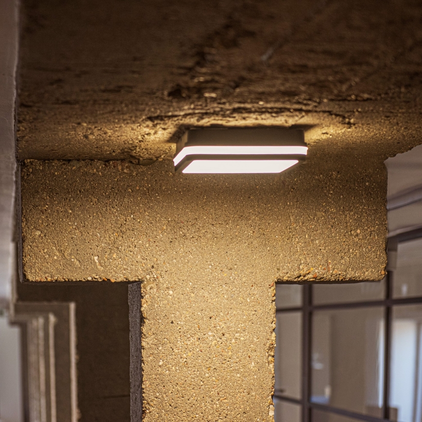 LED Vanjska stropna svjetiljka BENO LED/24/30W/230V 3000/3500/4000K IP65 antracit uglast