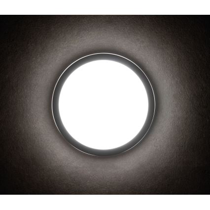 LED Vanjska stropna svjetiljka sa senzorom pokreta BENO LED/24/30W/230V 3000/3500/4000K IP65 antracit okrugli