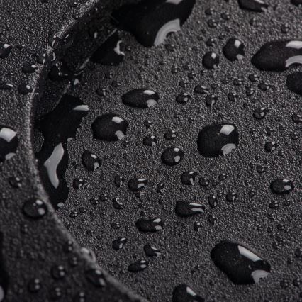 LED svjetiljka za stepenište s senzorom pokreta i sumraka EXIN LED/2,5W/230V 3000K IP65 crna četvrtasta