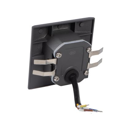 LED svjetiljka za stepenište EXIN LED/2,5W/230V 4000K IP65 antracitna, četvrtasta