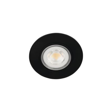 LED ugradna svjetiljka FIZU LED/4W/230V 3000/4000/6500K crna