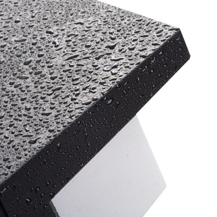 Vanjsko zidno svjetlo LERTO 1xE27/15W/230V IP54 crno