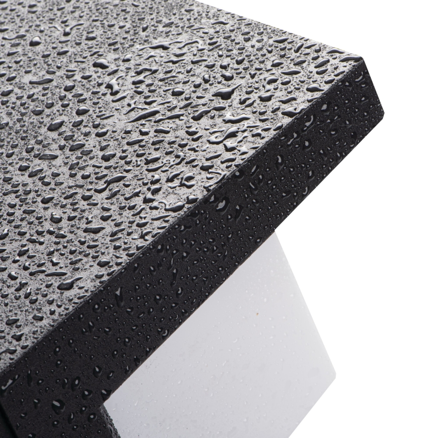 Vanjsko zidno svjetlo LERTO 1xE27/15W/230V IP54 crno