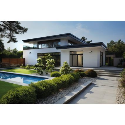 LED Vanjska zidna svjetiljka XERTO LED/20W/230V 3000/4000/6500K IP65 crna