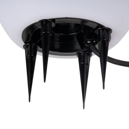 Vanjska lampa STONO 1xE27/20W/230V promjer 40 cm IP65 bijela