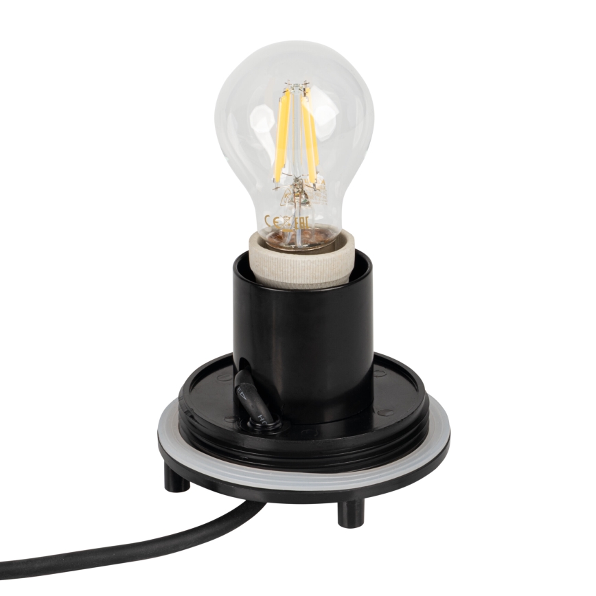 Vanjska lampa STONO 1xE27/15W/230V promjer 20 cm IP65 bež