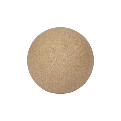 Vanjska lampa STONO 1xE27/20W/230V promjer 30 cm IP65 bež