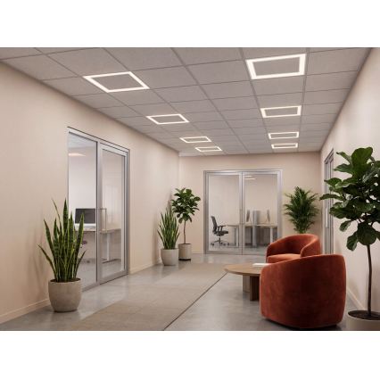 LED okvir za spušteni strop AVAR LED/32W/230V 3000/4000/6000K 60x60 cm UGR19