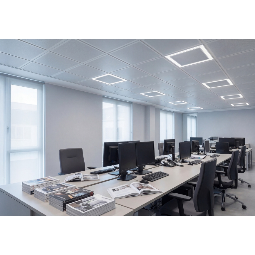 LED okvir za spušteni strop AVAR LED/32W/230V 3000/4000/6000K 60x60 cm UGR19