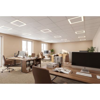 LED okvir za spušteni strop AVAR LED/32W/230V 3000/4000/6000K 60x60 cm UGR19