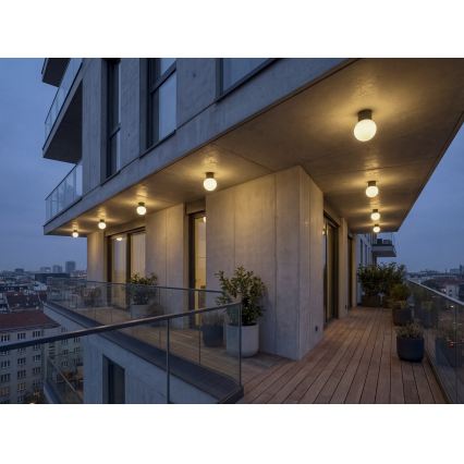 Vanjska reflektorska svjetiljka STONO 1xE27/15W/230V IP65 antracitna