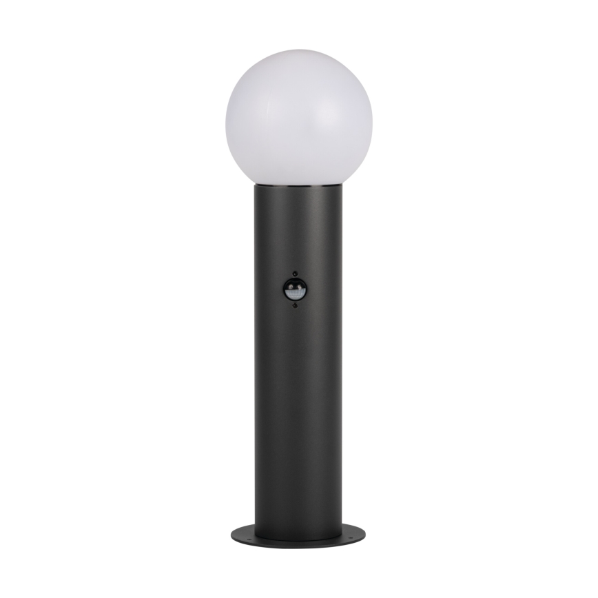 Vanjska lampa sa senzorom pokreta i sumraka STONO 1xE27/15W/230V 50 cm IP65 antracit