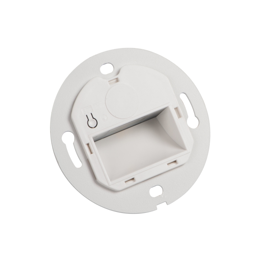 LED svjetlo za stepenice MAGNIK LED/1,7W/230V 2700/3300/3900/4600/5700K crno kvadratno