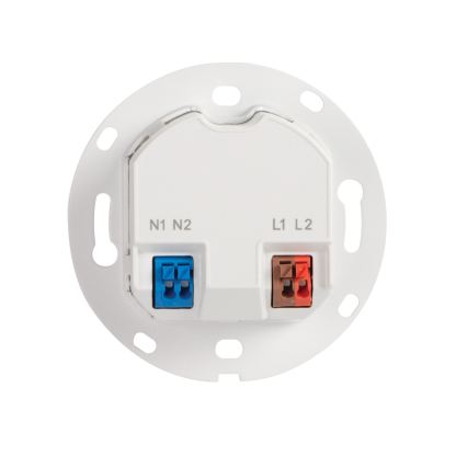 LED svjetiljka za stepenište sa senzorom pokreta i sumraka MAGNIK LED/1,7W/230V 2700/3300/3900/4600/5700K crna okrugla