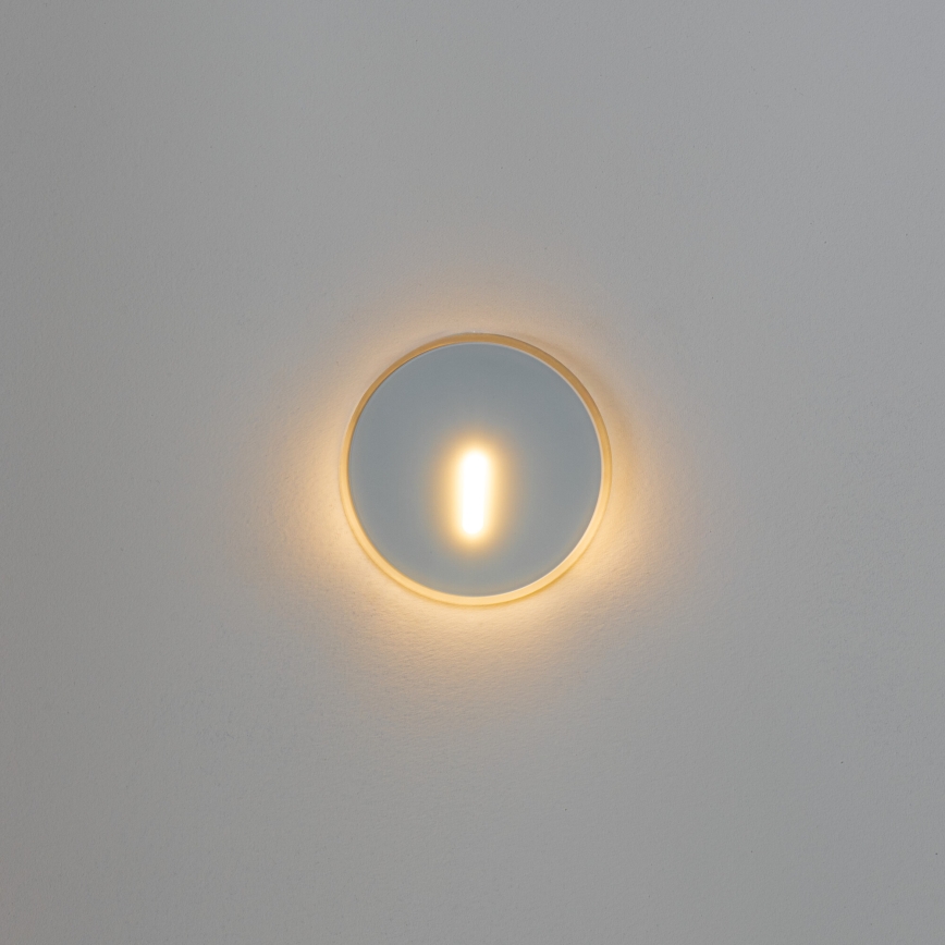 LED svjetiljka za stepenište MAGNIK LED/1,7W/230V 2700/3300/3900/4600/5700K bijela okrugla