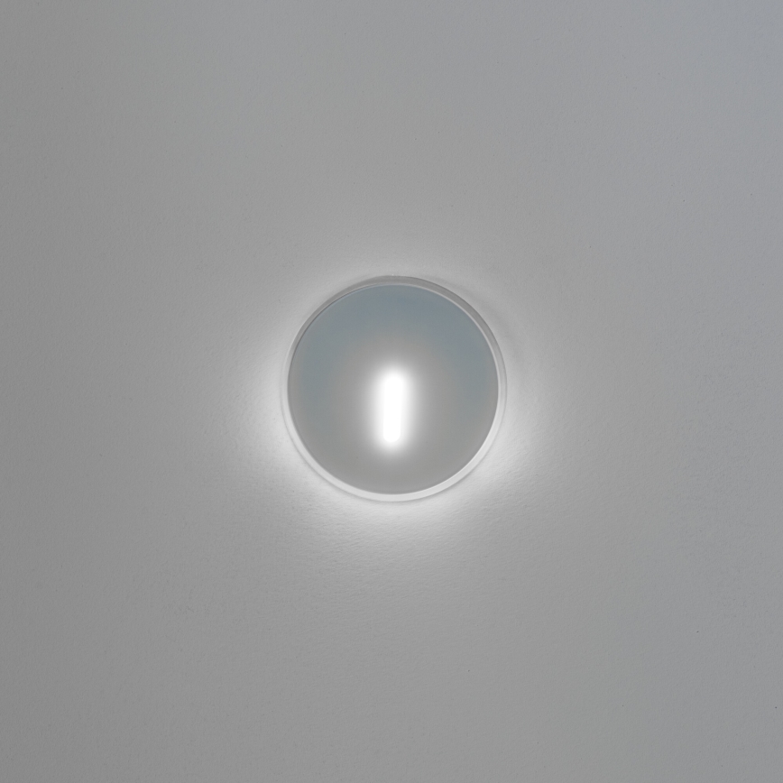 LED svjetiljka za stepenište MAGNIK LED/1,7W/230V 2700/3300/3900/4600/5700K bijela okrugla
