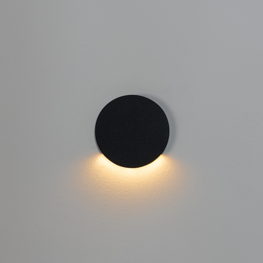 LED stubišno svjetlo MAGNIK LED/1,7W/230V 2700/3300/3900/4600/5700K crno okruglo
