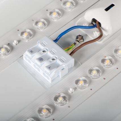 LED Stropna svjetiljka LINCEA LED/15/20/24W/230V 3000/4000/6500K IK08 IP40